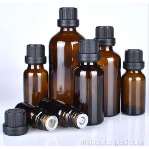  100ml black screw cap essential oil glass bottle Manufactory